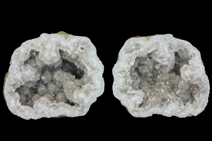 Keokuk Quartz Geode with Calcite & Pyrite Crystals - Missouri #144773